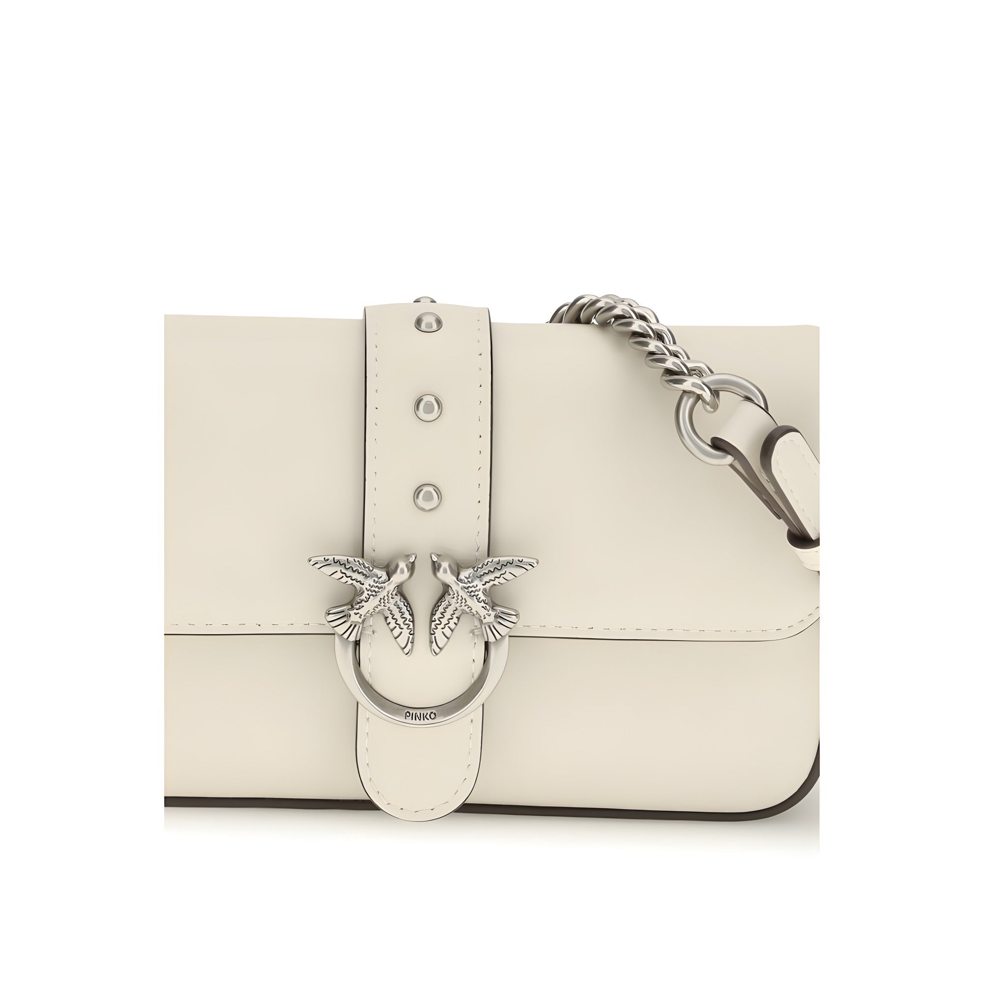 PINKO White Baby Love Shoulder Bag