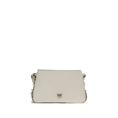 PINKO White One Two Three Mini Shoulder Bag