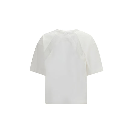 PINKO White Stephanie Lace T-Shirt