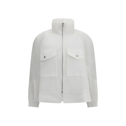 PINKO White Beth Shell Jacket