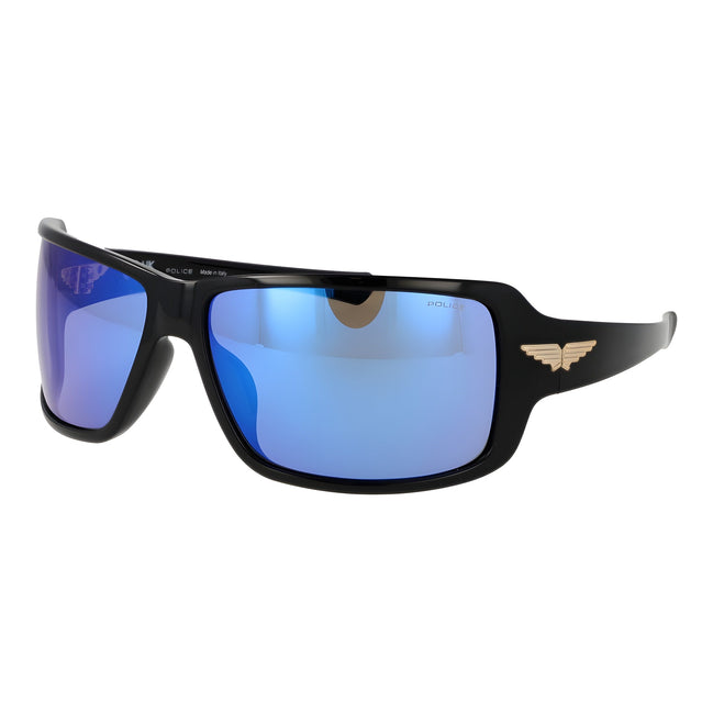 Lunettes de soleil Police en plastique noir