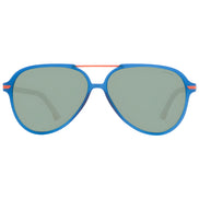 Lunettes de soleil en plastique bleu Police