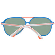 Lunettes de soleil en plastique bleu Police
