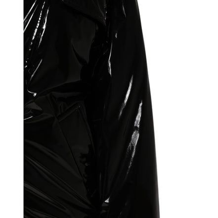 Veste matelassée noire en polyester Dolce & Gabbana