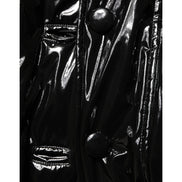 Veste matelassée noire en polyester Dolce & Gabbana