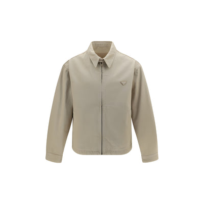 Prada Beige Cotton Denim Jacket