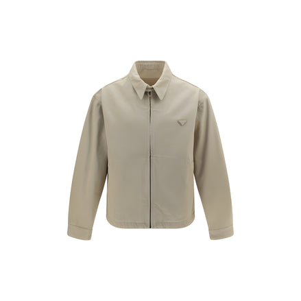 Prada Beige Cotton Denim Jacket