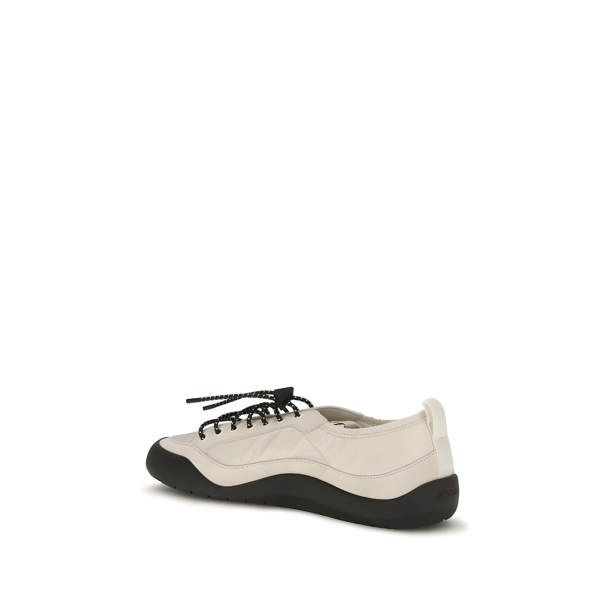 Prada Beige Fabric Athletic Sneakers