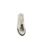 Prada Beige Fabric Athletic Sneakers