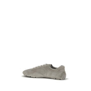 Prada Beige Lamb Athletic Sneakers