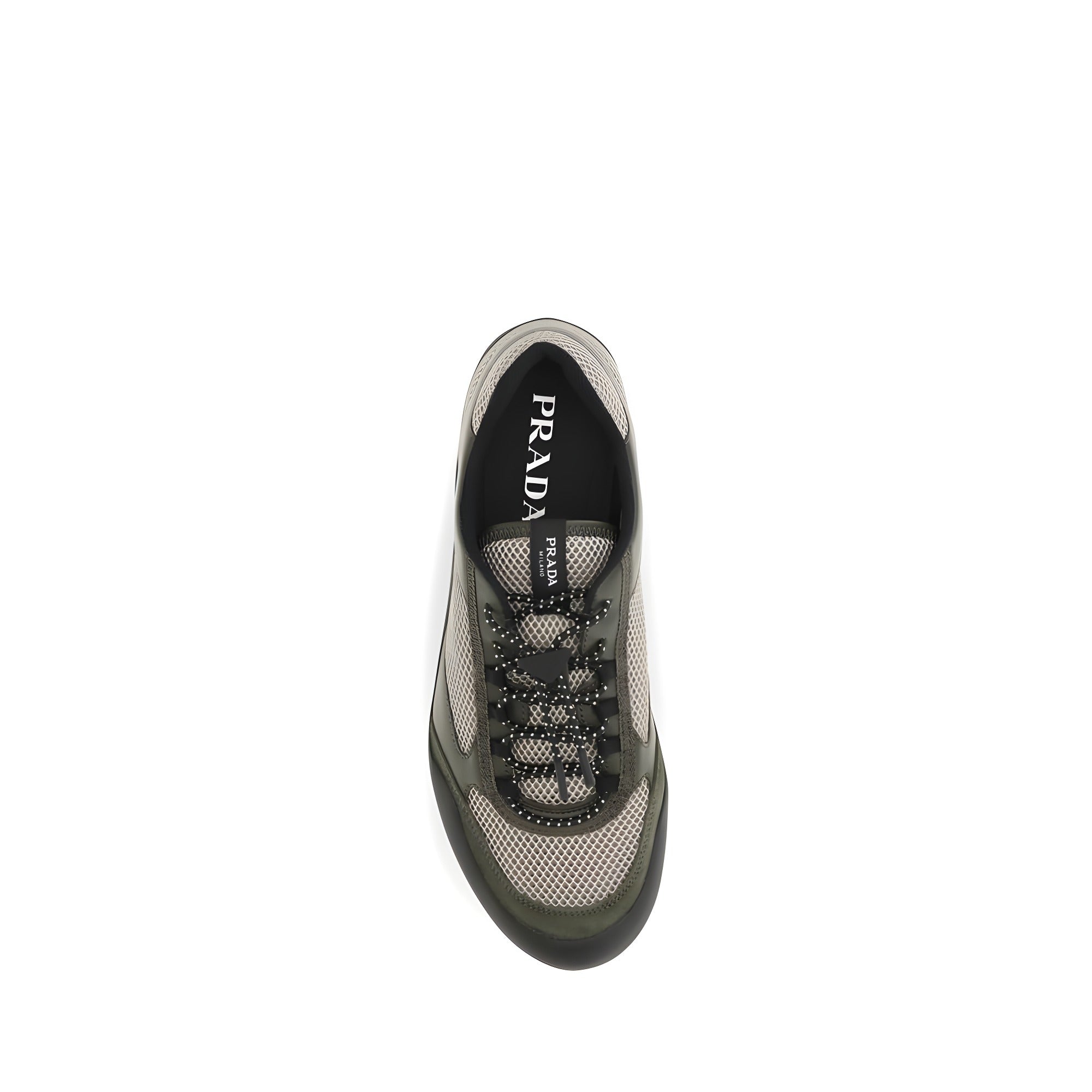 Prada Bicolor Athletic Sneakers