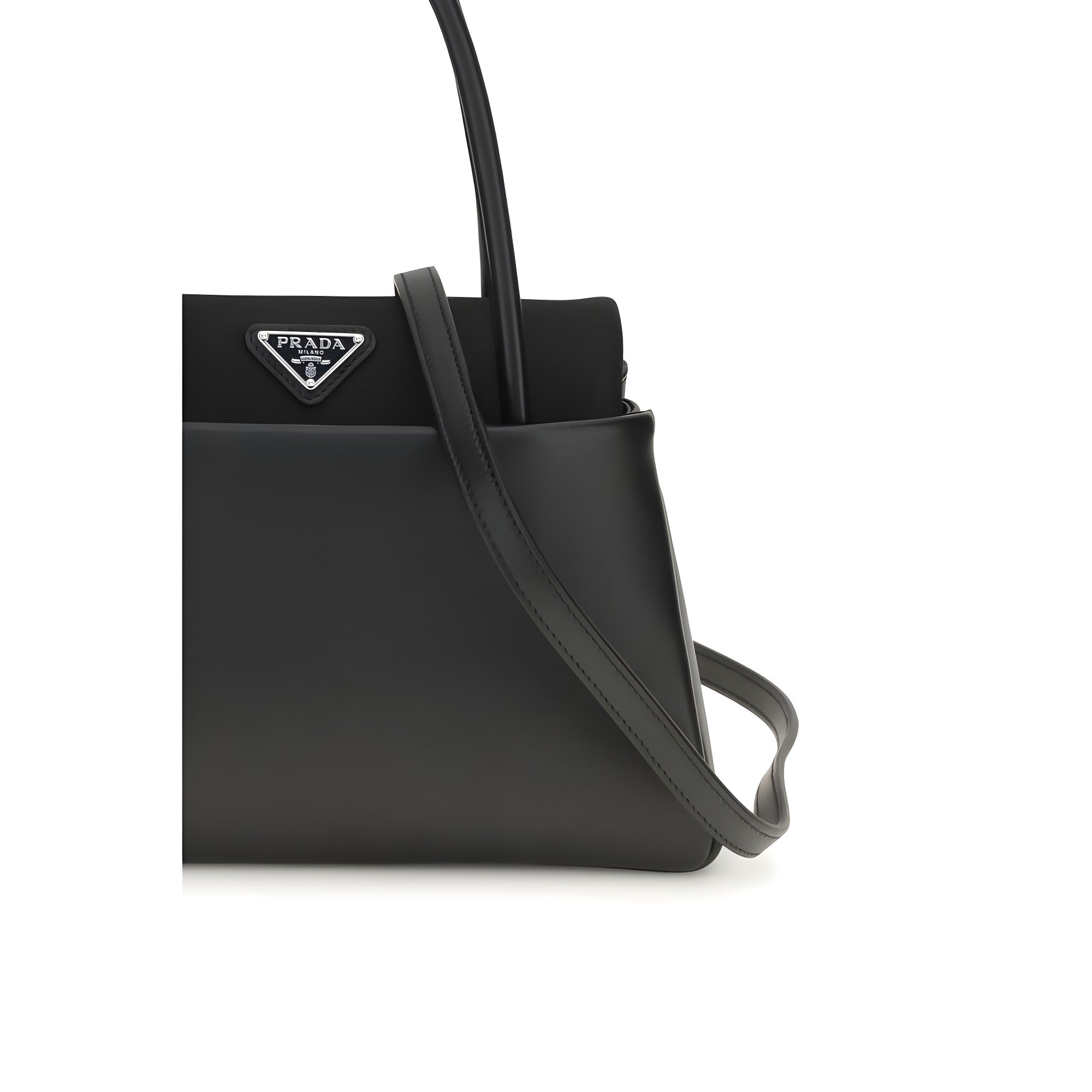 Prada Black Calf Leather Handbag