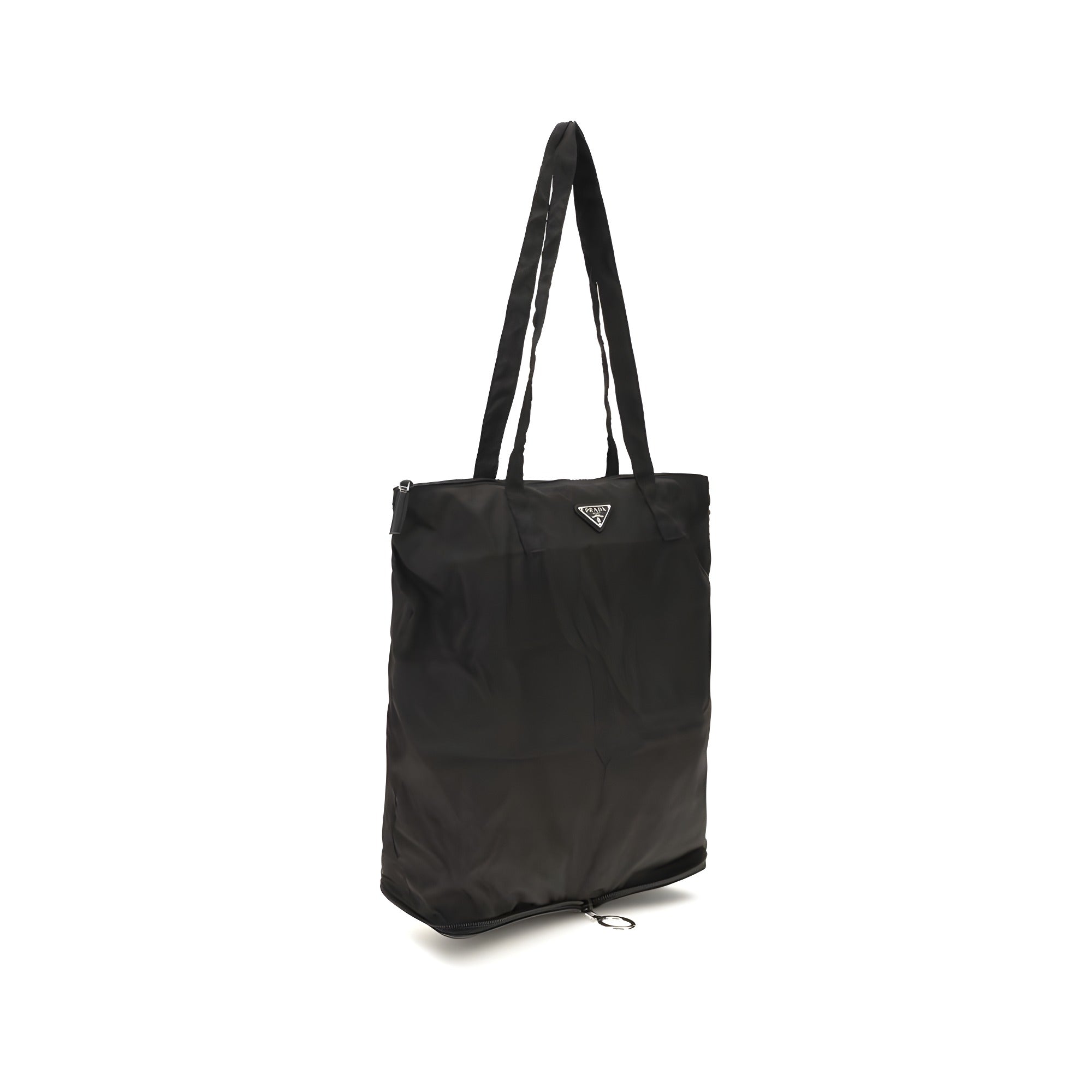Prada Black Calf Leather Shoulder Bag