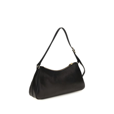 Prada Black Leather Shoulder Bag
