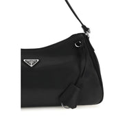 Prada Black Leather Shoulder Bag