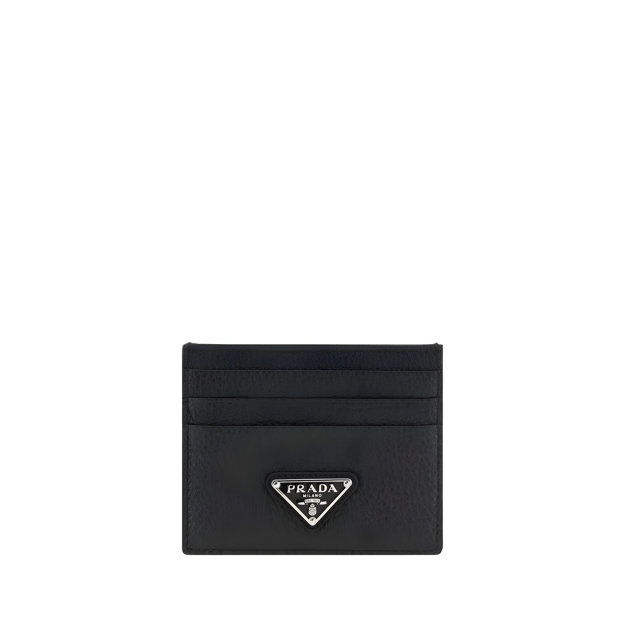 Prada Black Calf Leather Wallet