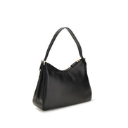 Prada Black Calf Leather Shoulder Bag