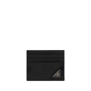 Prada Black Calf Leather Wallet