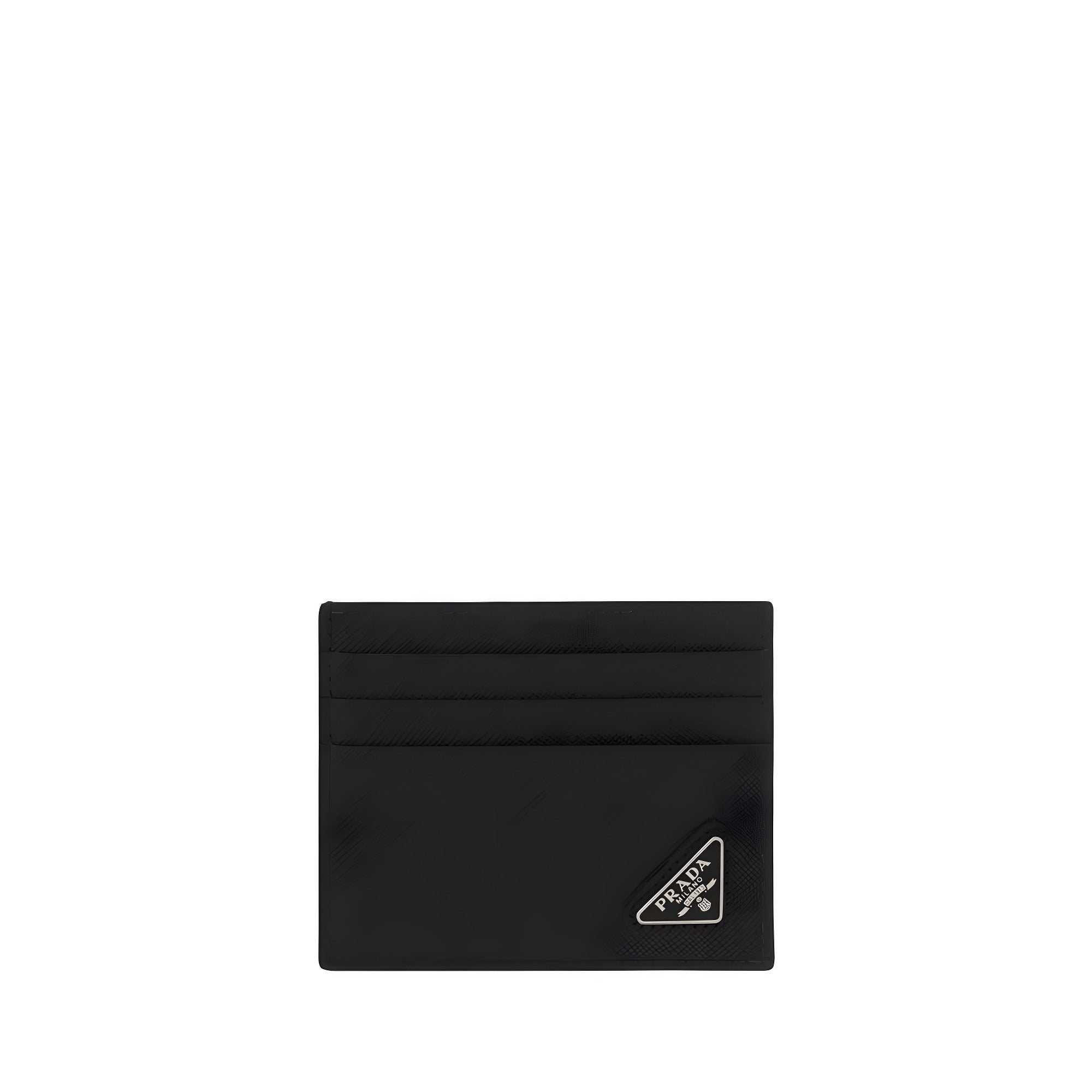 Prada Black Calf Leather Wallet