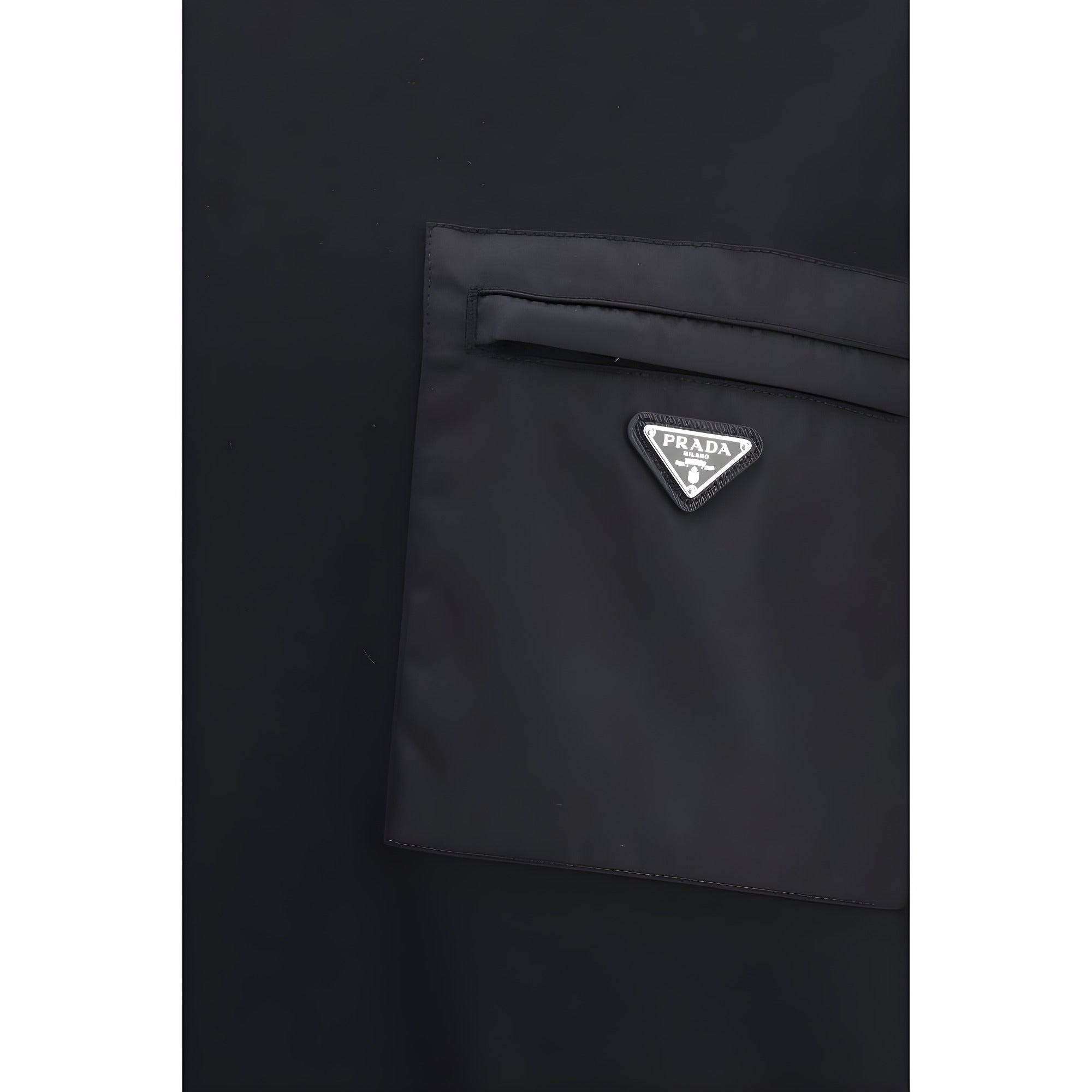 Prada Black Cotton T-Shirt
