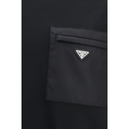 Prada Black Cotton T-Shirt