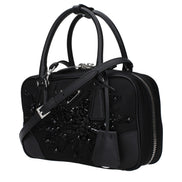 Prada Black Fabric Handbag