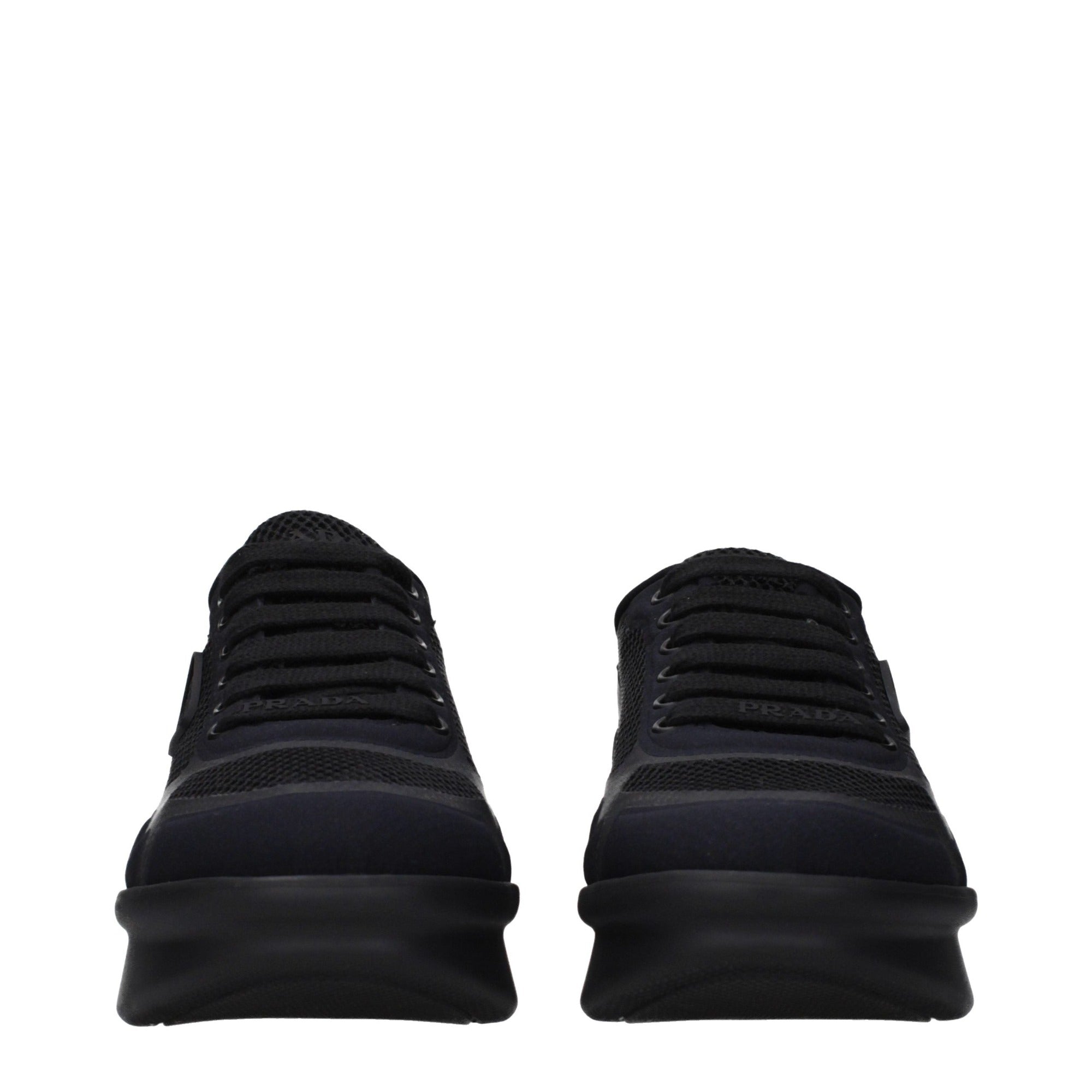 Prada Black Low Top Sneakers
