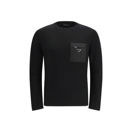 Prada Black Wool Sweater
