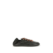 Prada Black Lambskin Athletic Sneakers