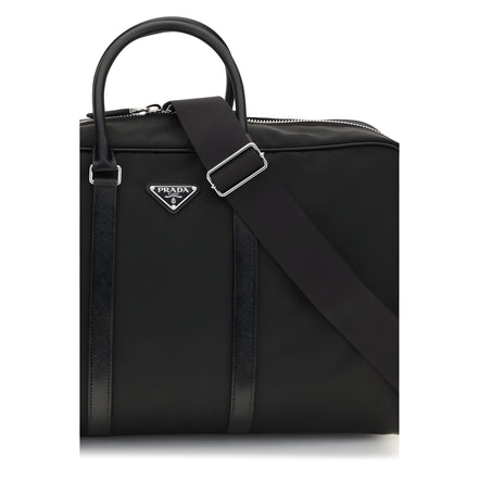 Prada Black Luggage And Travel