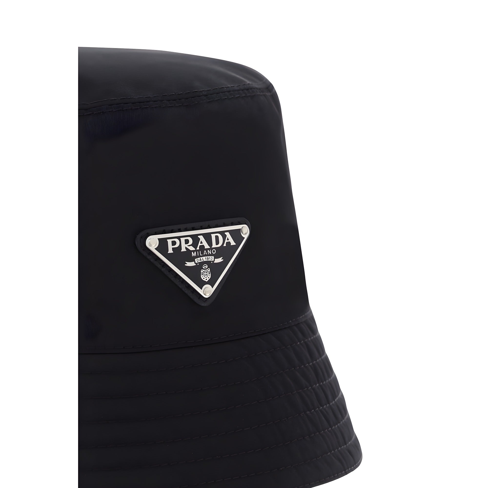 Prada Black Bucket Hat