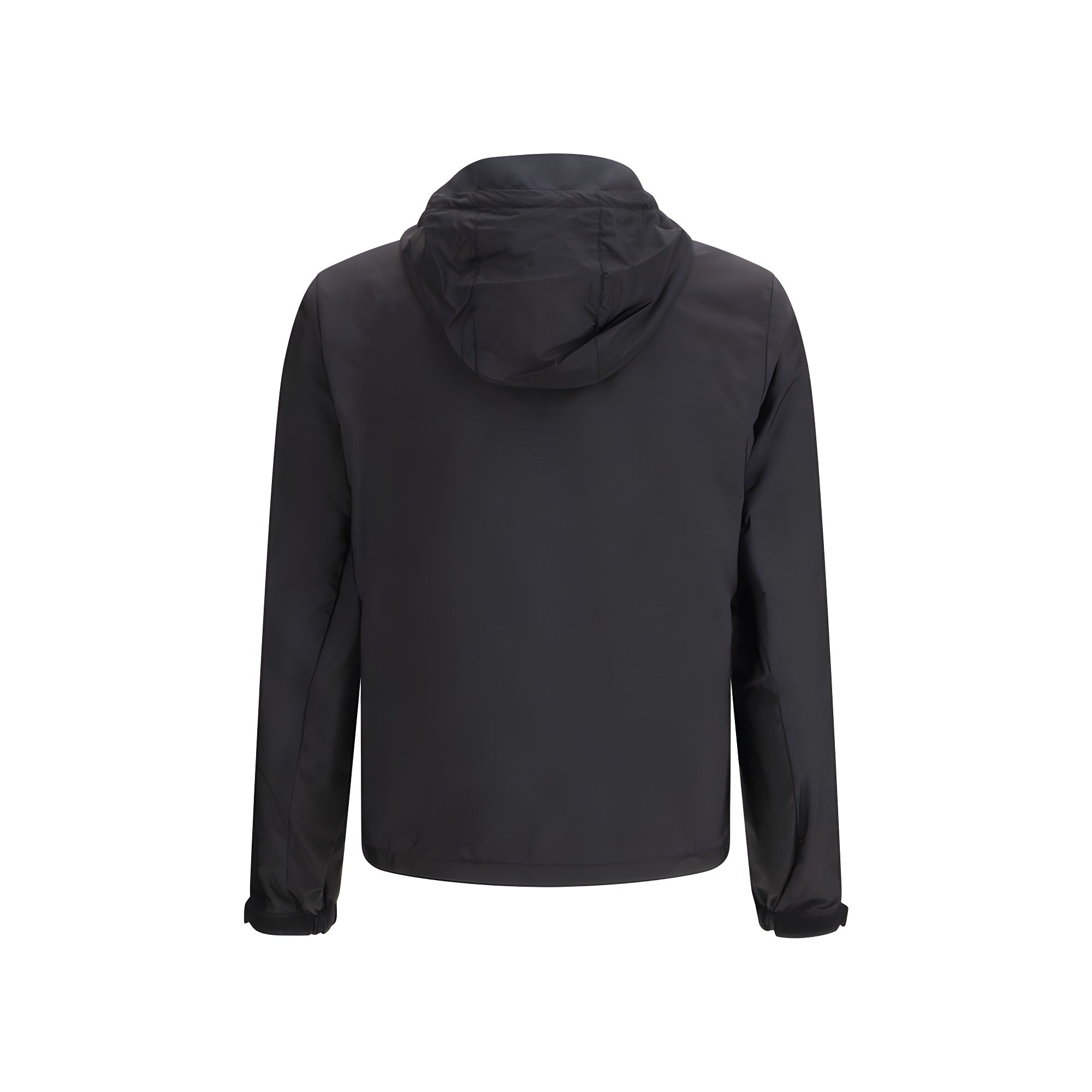 Prada Black Recycled Polyamide Shell Jacket