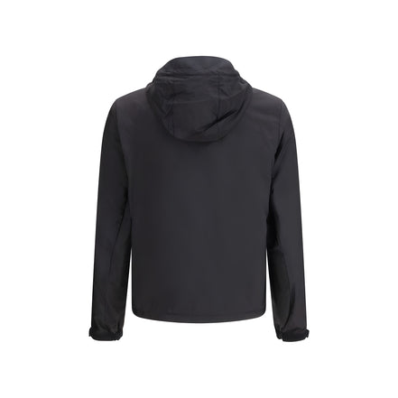Prada Black Recycled Polyamide Shell Jacket