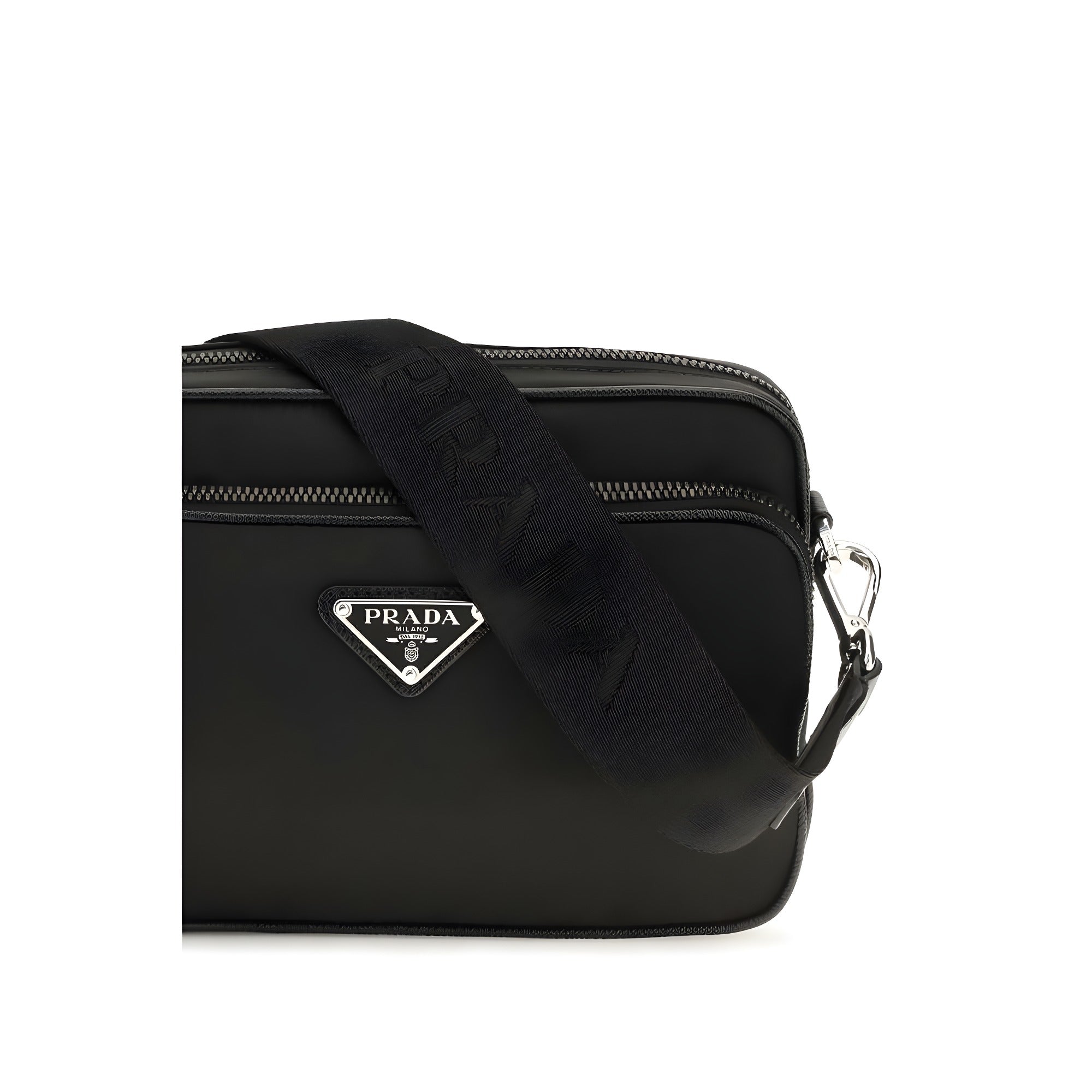 Prada Black Recycled Polyamide Shoulder Bag