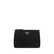 Prada Black Recycled Polyamide Shoulder Bag