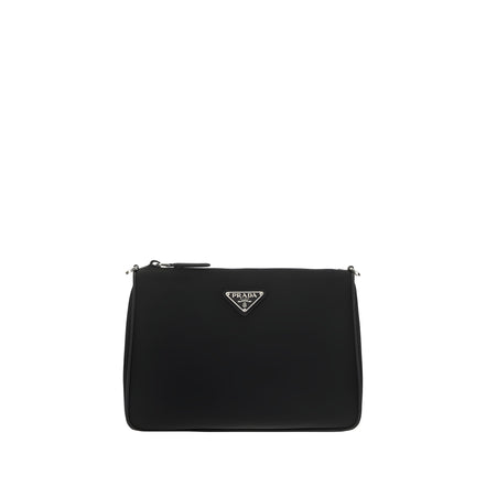 Prada Black Recycled Polyamide Shoulder Bag