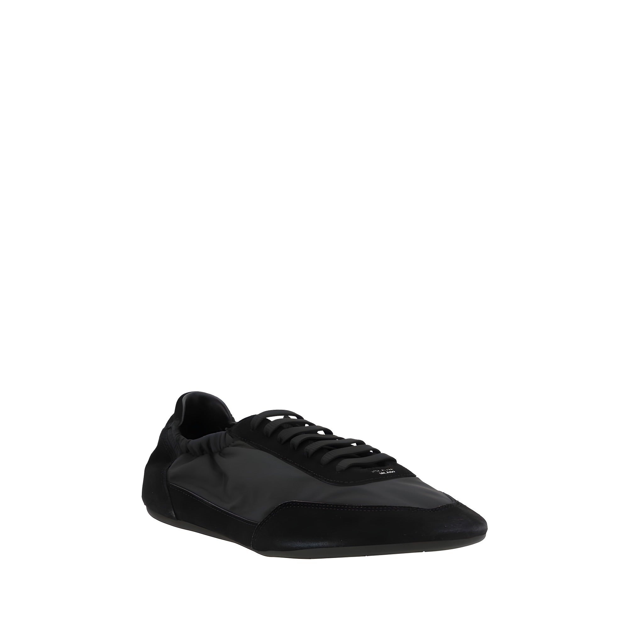 Prada Black Rubber Athletic Sneakers