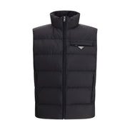 Prada Black Sleeveless Jacket