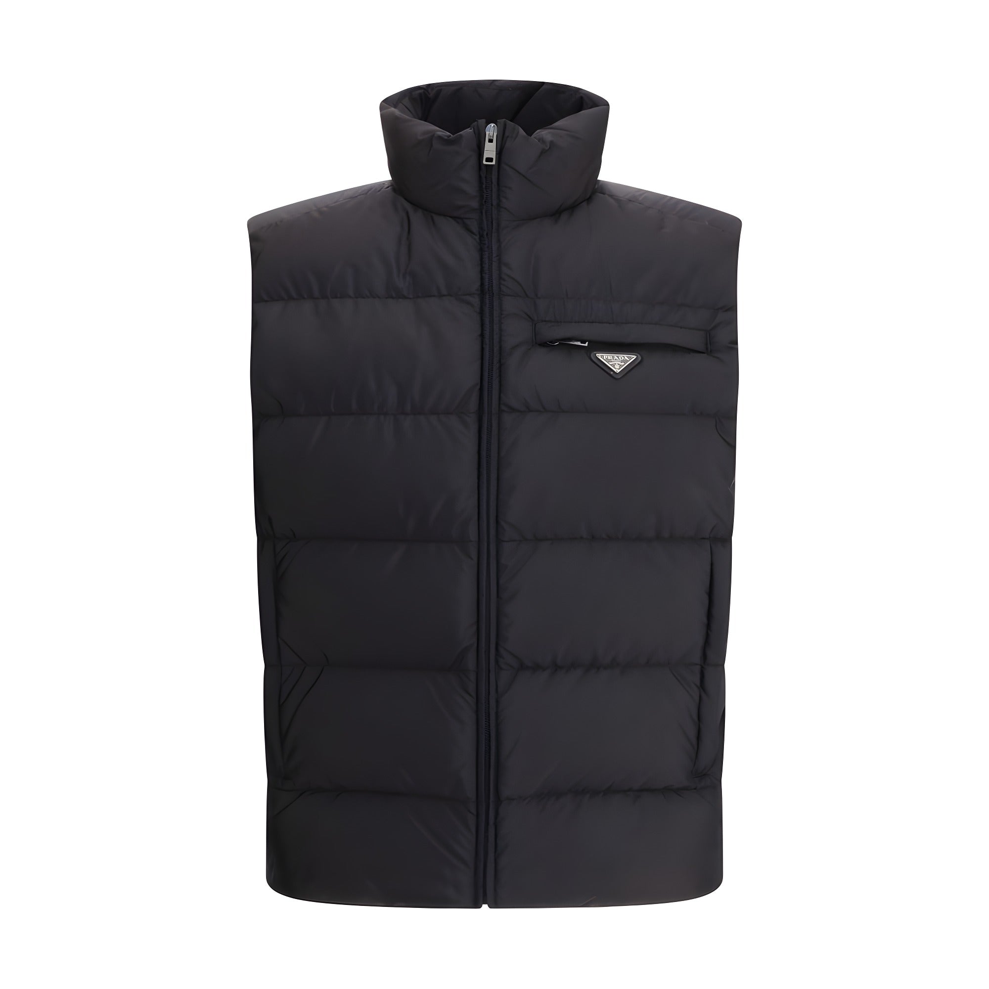 Prada Black Sleeveless Jacket