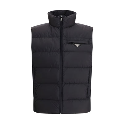 Prada Black Sleeveless Jacket