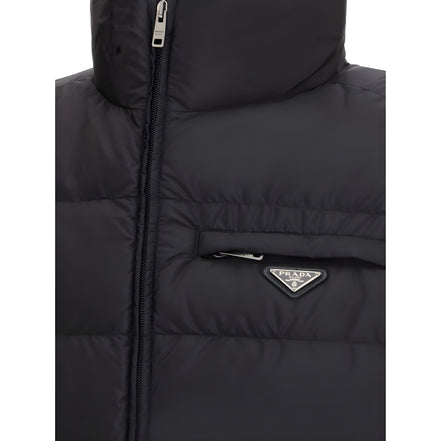 Prada Black Sleeveless Jacket