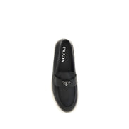 Prada Black Slip-On Loafers