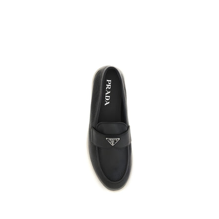 Prada Black Slip-On Loafers