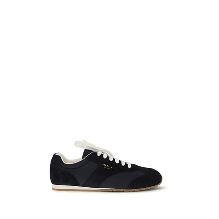 Prada Blue Athletic Sneakers