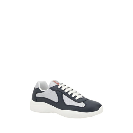 Prada Blue Athletic Sneakers