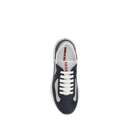 Prada Blue Athletic Sneakers