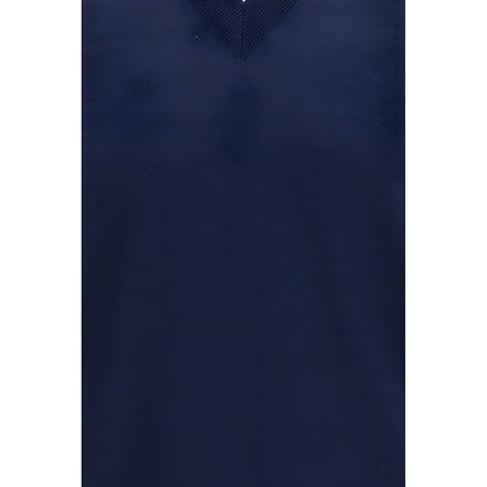 Prada Blue Cotton Sweatshirt