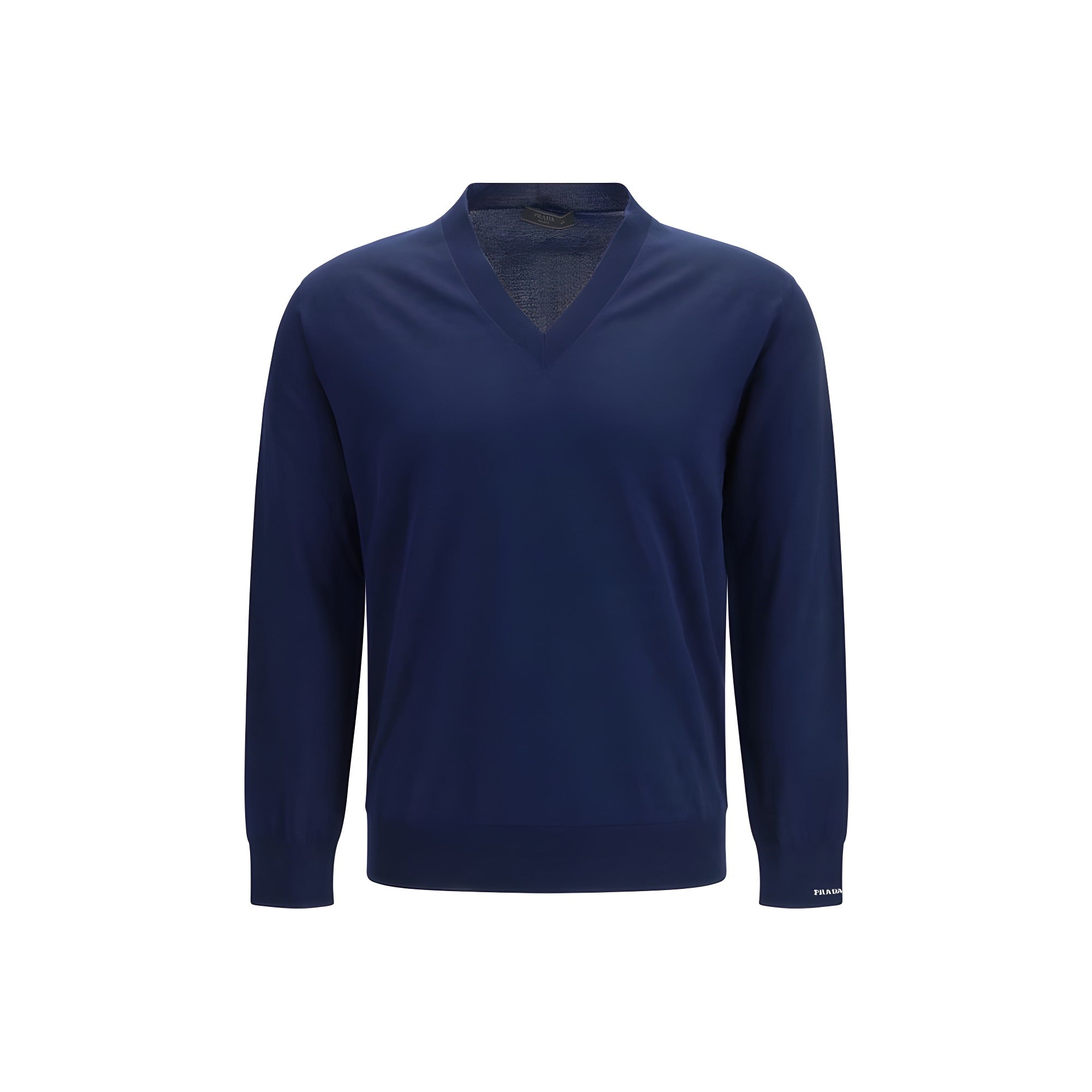 Prada Blue Cotton Sweatshirt