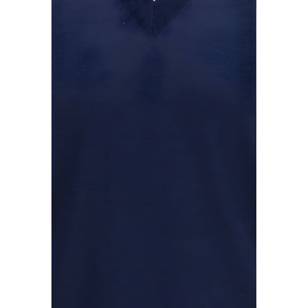 Prada Blue Cotton Sweatshirt
