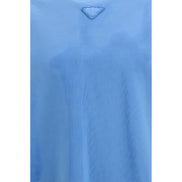 Prada Blue Cotton T-Shirt